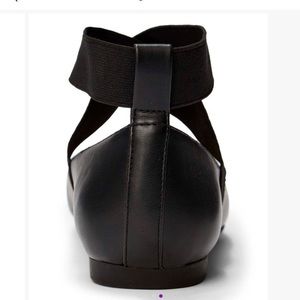 BNWT Super CUTE Jessica Simpson Ankle Wrap Womens Black Flats